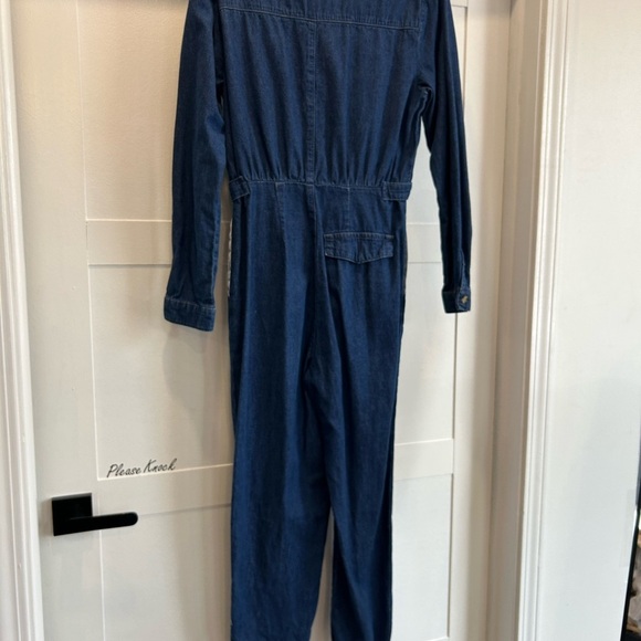 ASOS Blue Denim Jumpsuit - Picture 3 of 3